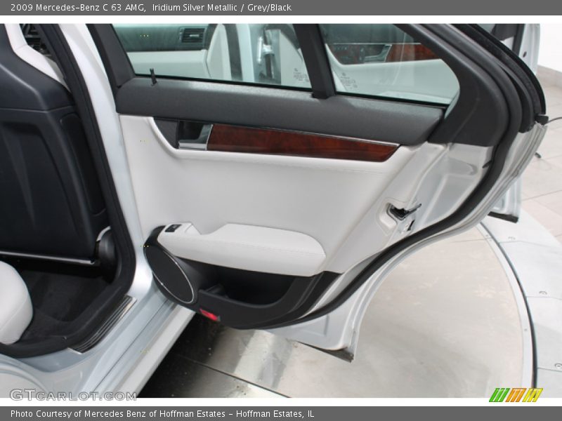 Iridium Silver Metallic / Grey/Black 2009 Mercedes-Benz C 63 AMG