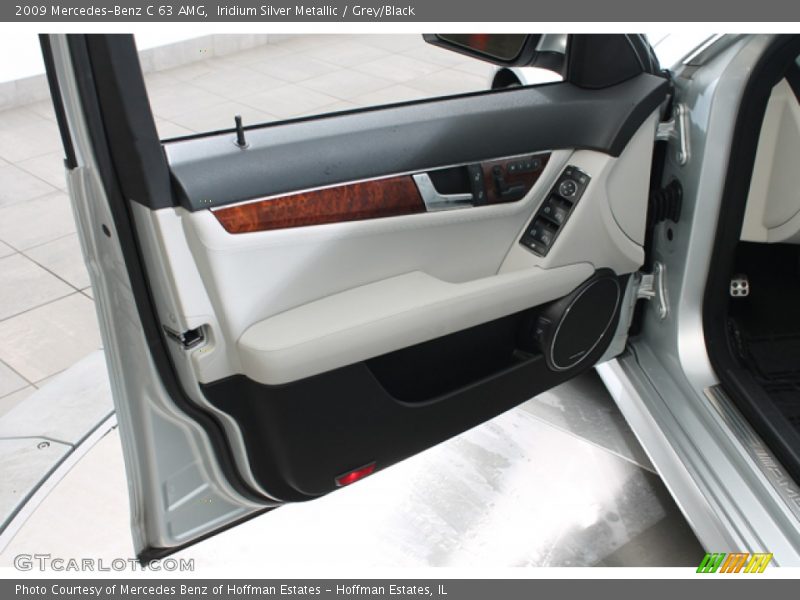 Iridium Silver Metallic / Grey/Black 2009 Mercedes-Benz C 63 AMG