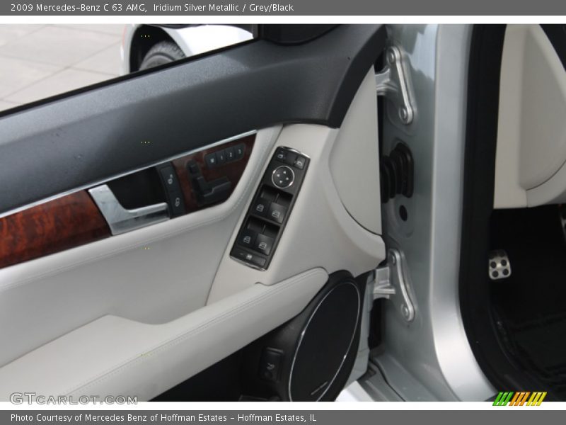 Iridium Silver Metallic / Grey/Black 2009 Mercedes-Benz C 63 AMG