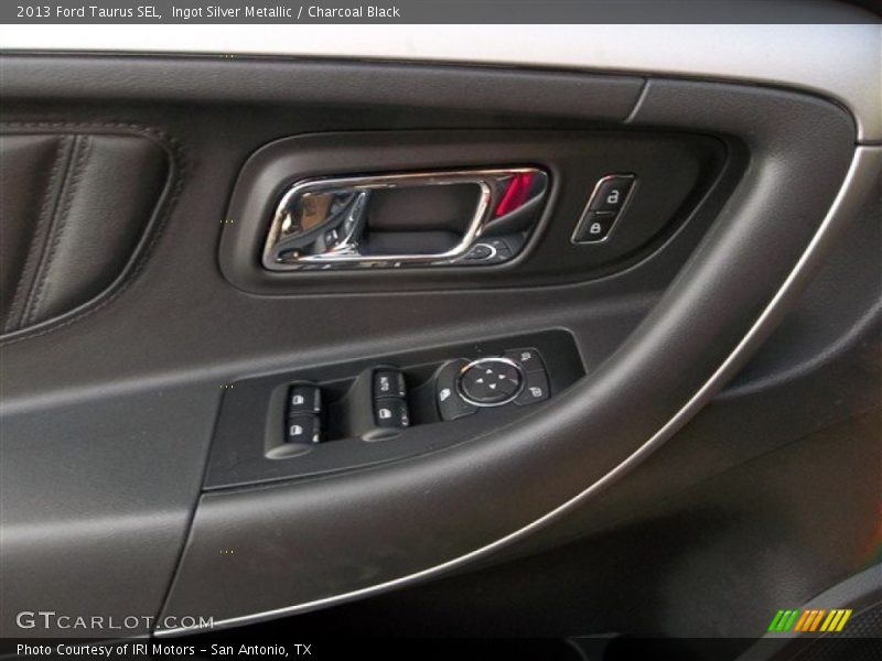 Ingot Silver Metallic / Charcoal Black 2013 Ford Taurus SEL