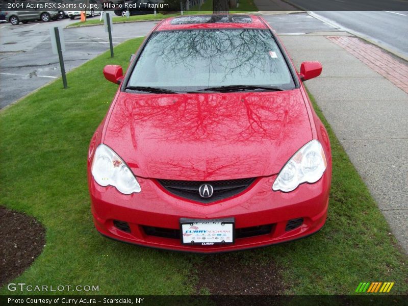 Milano Red / Titanium 2004 Acura RSX Sports Coupe