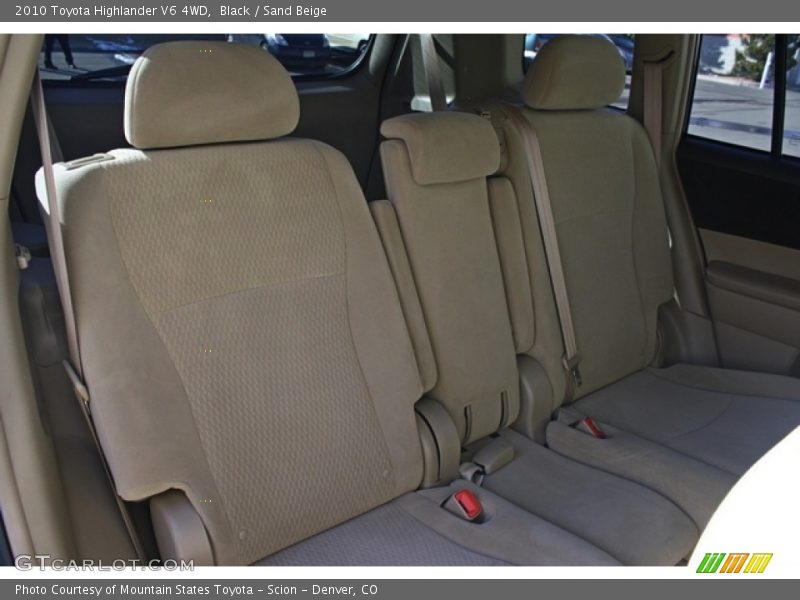 Black / Sand Beige 2010 Toyota Highlander V6 4WD