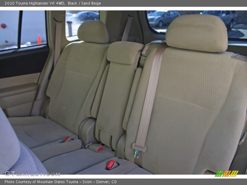 Black / Sand Beige 2010 Toyota Highlander V6 4WD