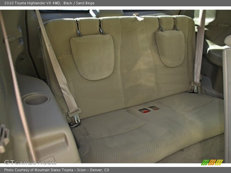 Black / Sand Beige 2010 Toyota Highlander V6 4WD