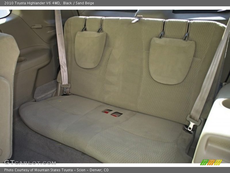 Black / Sand Beige 2010 Toyota Highlander V6 4WD