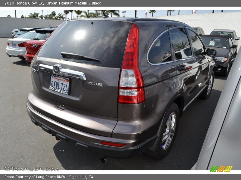 Urban Titanium Metallic / Black 2010 Honda CR-V EX