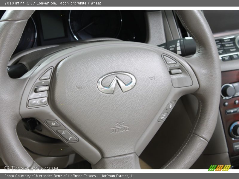 Controls of 2010 G 37 Convertible