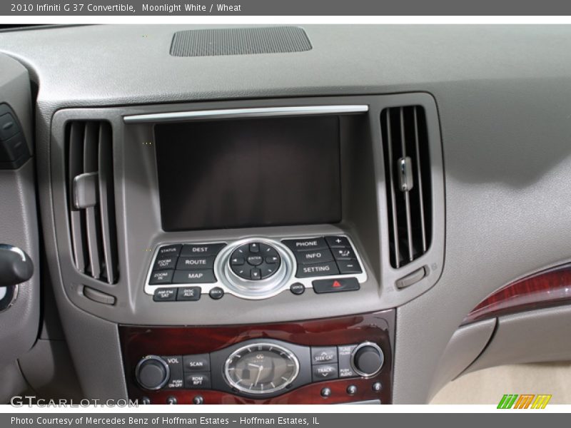Moonlight White / Wheat 2010 Infiniti G 37 Convertible