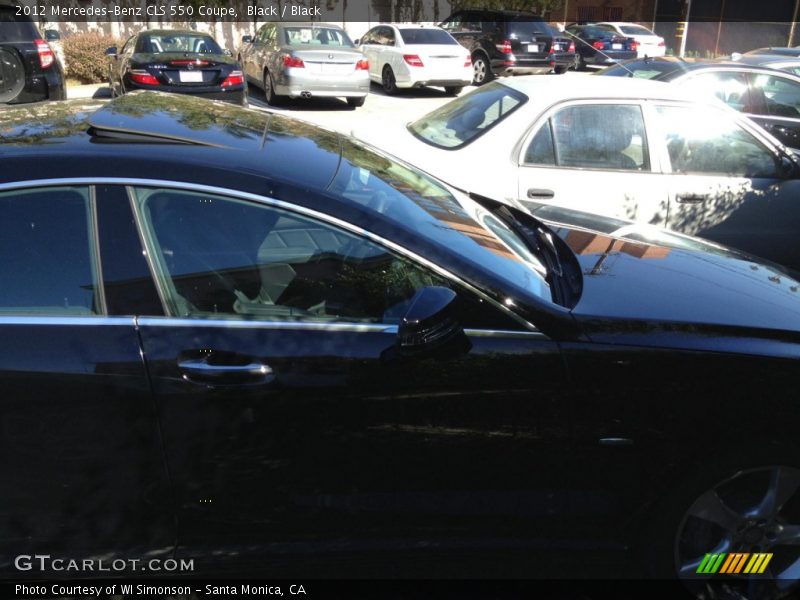 Black / Black 2012 Mercedes-Benz CLS 550 Coupe
