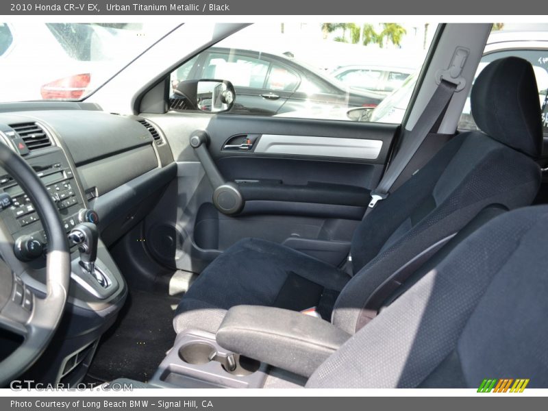 Urban Titanium Metallic / Black 2010 Honda CR-V EX