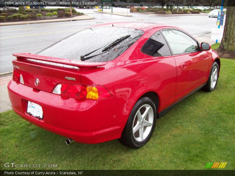Milano Red / Titanium 2004 Acura RSX Sports Coupe