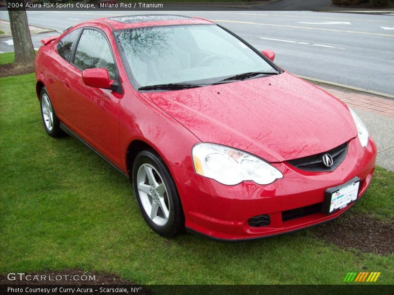 Milano Red / Titanium 2004 Acura RSX Sports Coupe