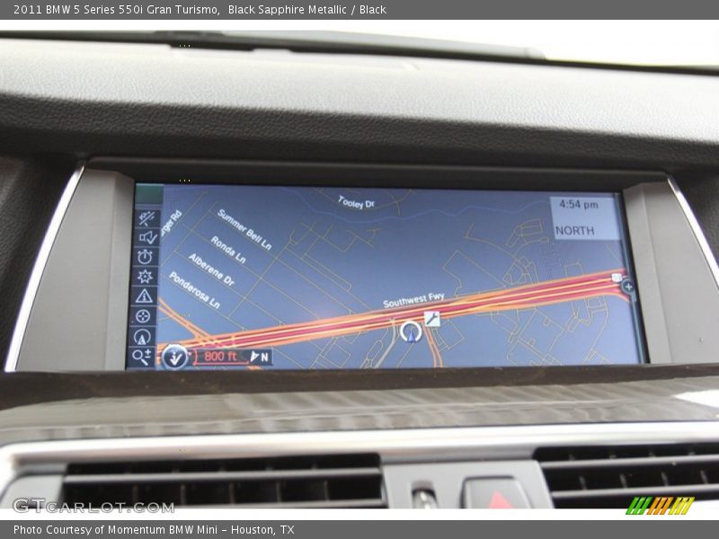 Navigation of 2011 5 Series 550i Gran Turismo