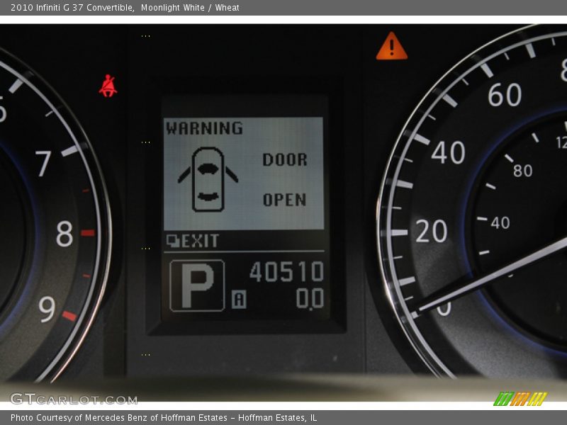 Moonlight White / Wheat 2010 Infiniti G 37 Convertible