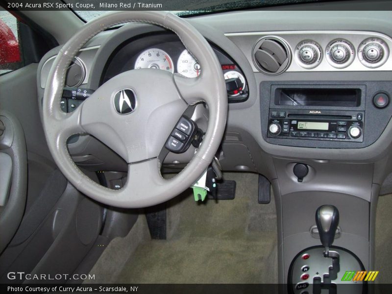 Milano Red / Titanium 2004 Acura RSX Sports Coupe