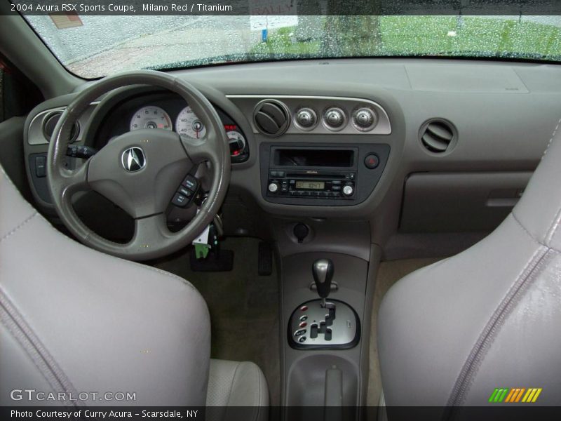 Milano Red / Titanium 2004 Acura RSX Sports Coupe