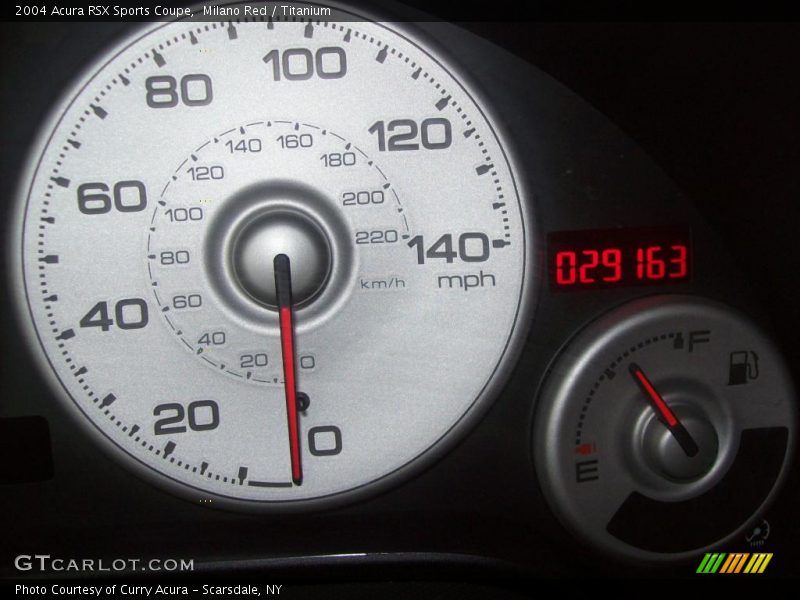 Milano Red / Titanium 2004 Acura RSX Sports Coupe