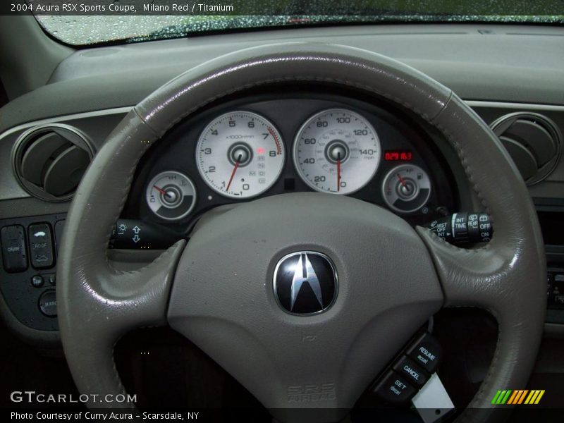 Milano Red / Titanium 2004 Acura RSX Sports Coupe