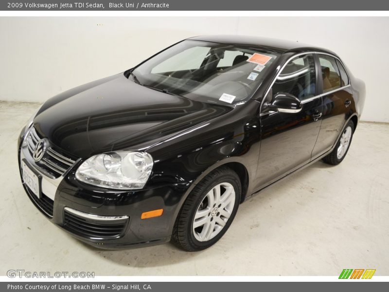 Black Uni / Anthracite 2009 Volkswagen Jetta TDI Sedan