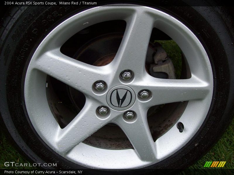 Milano Red / Titanium 2004 Acura RSX Sports Coupe
