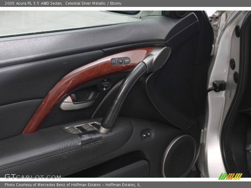 Celestial Silver Metallic / Ebony 2005 Acura RL 3.5 AWD Sedan