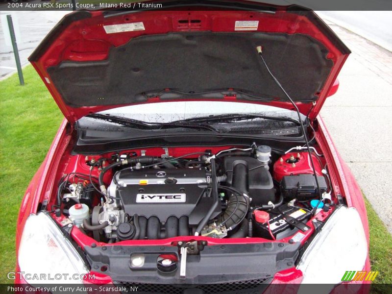 Milano Red / Titanium 2004 Acura RSX Sports Coupe