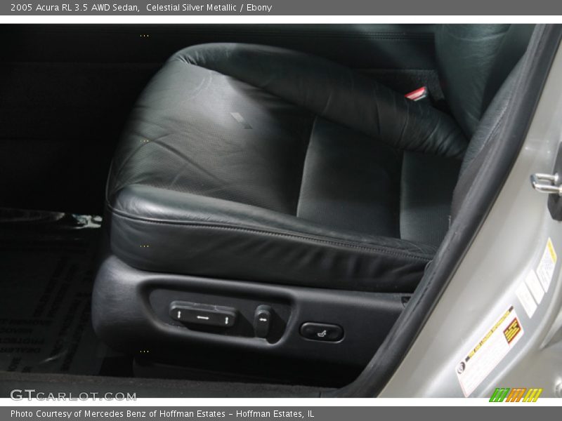 Celestial Silver Metallic / Ebony 2005 Acura RL 3.5 AWD Sedan