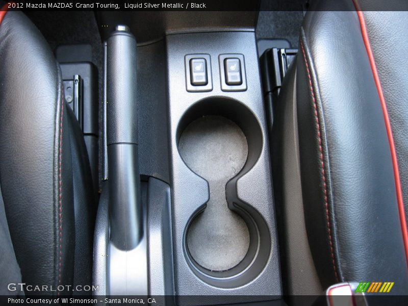 Liquid Silver Metallic / Black 2012 Mazda MAZDA5 Grand Touring