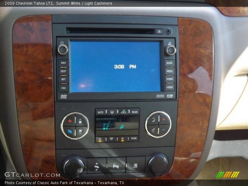 Summit White / Light Cashmere 2009 Chevrolet Tahoe LTZ