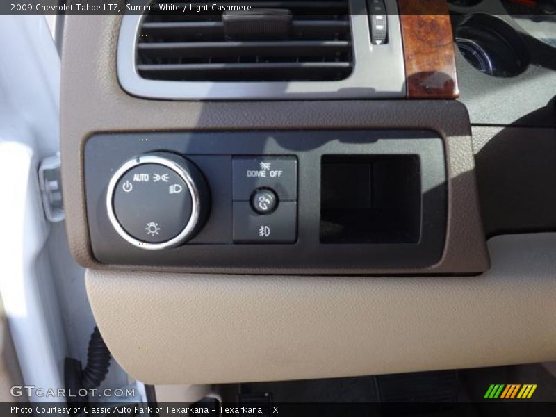 Summit White / Light Cashmere 2009 Chevrolet Tahoe LTZ