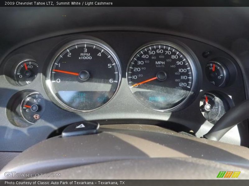 Summit White / Light Cashmere 2009 Chevrolet Tahoe LTZ