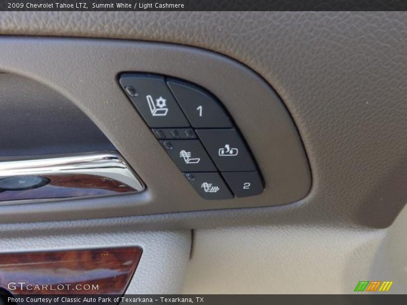 Summit White / Light Cashmere 2009 Chevrolet Tahoe LTZ