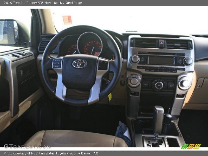 Black / Sand Beige 2010 Toyota 4Runner SR5 4x4