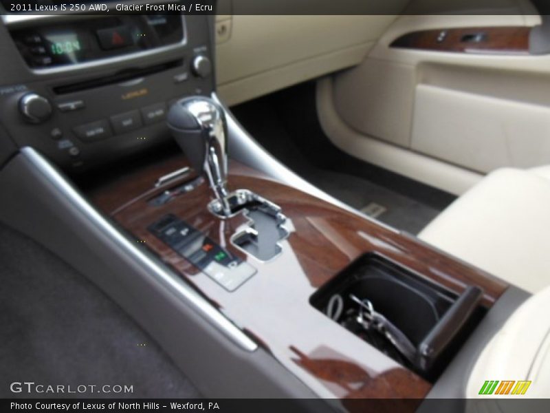 Glacier Frost Mica / Ecru 2011 Lexus IS 250 AWD