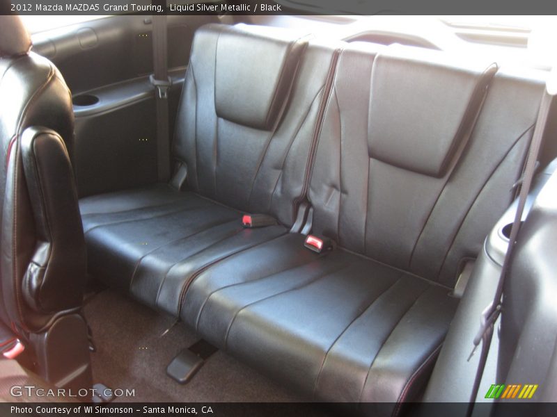 Liquid Silver Metallic / Black 2012 Mazda MAZDA5 Grand Touring