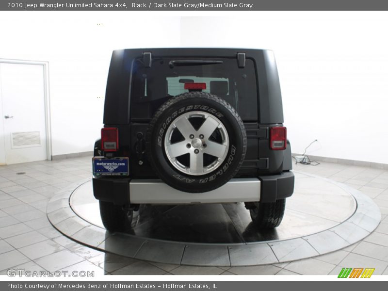 Black / Dark Slate Gray/Medium Slate Gray 2010 Jeep Wrangler Unlimited Sahara 4x4