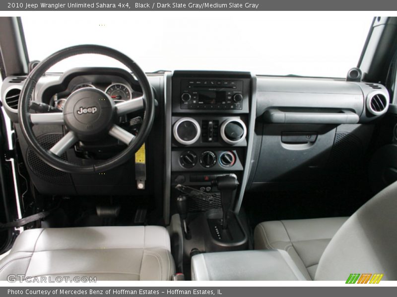 Black / Dark Slate Gray/Medium Slate Gray 2010 Jeep Wrangler Unlimited Sahara 4x4