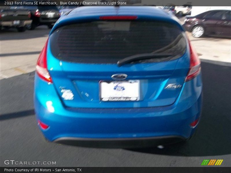 Blue Candy / Charcoal Black/Light Stone 2013 Ford Fiesta SE Hatchback