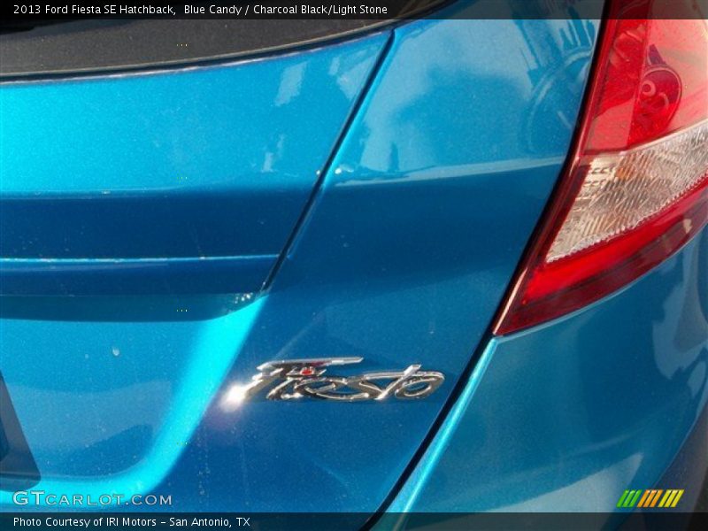 Blue Candy / Charcoal Black/Light Stone 2013 Ford Fiesta SE Hatchback
