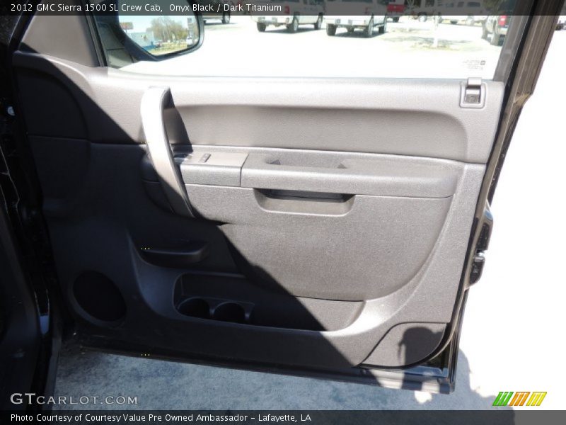 Onyx Black / Dark Titanium 2012 GMC Sierra 1500 SL Crew Cab