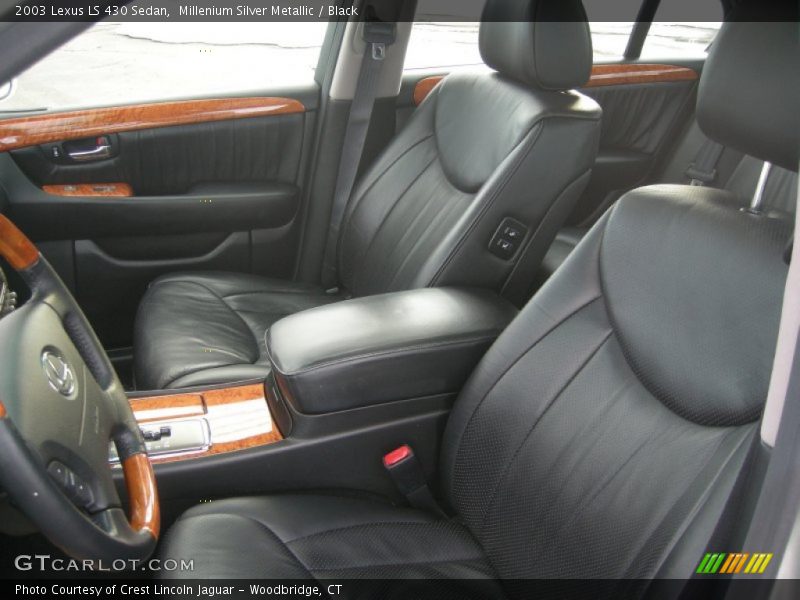Front Seat of 2003 LS 430 Sedan