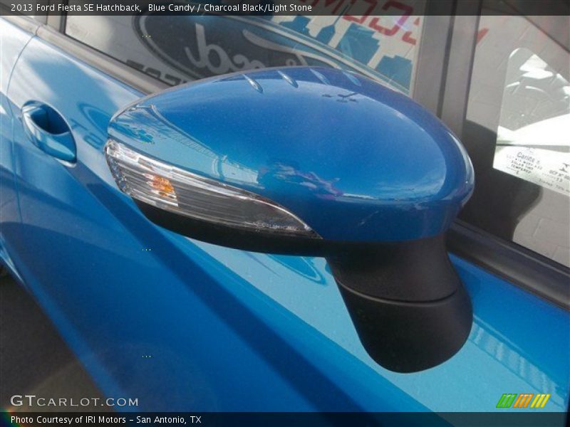 Blue Candy / Charcoal Black/Light Stone 2013 Ford Fiesta SE Hatchback