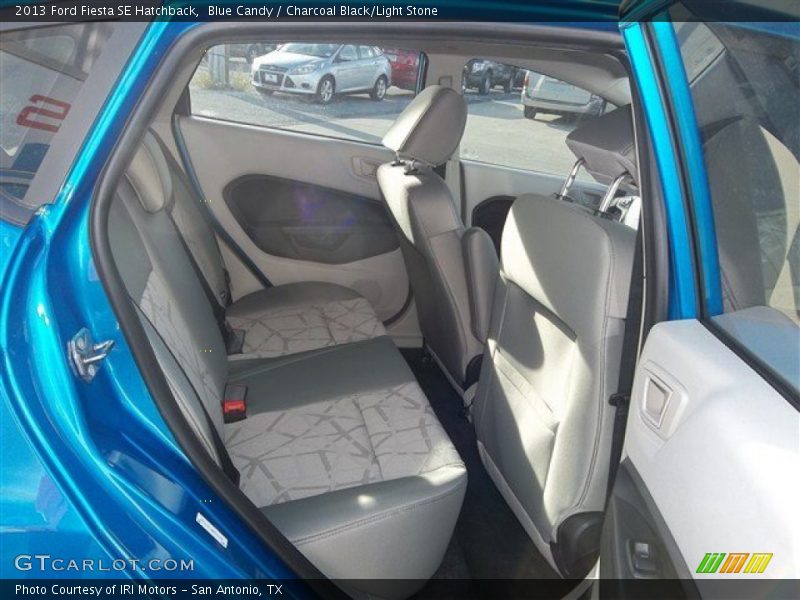 Blue Candy / Charcoal Black/Light Stone 2013 Ford Fiesta SE Hatchback