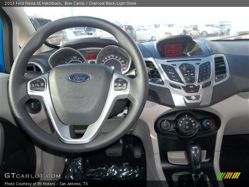 Blue Candy / Charcoal Black/Light Stone 2013 Ford Fiesta SE Hatchback