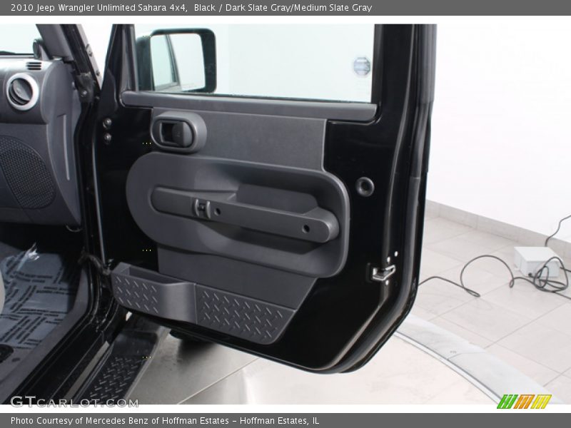 Black / Dark Slate Gray/Medium Slate Gray 2010 Jeep Wrangler Unlimited Sahara 4x4