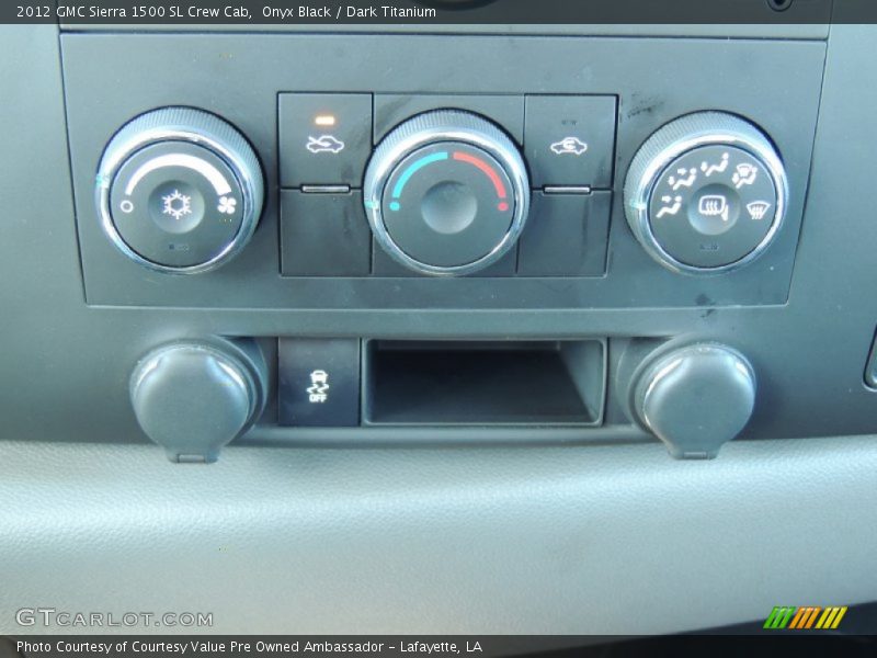 Onyx Black / Dark Titanium 2012 GMC Sierra 1500 SL Crew Cab