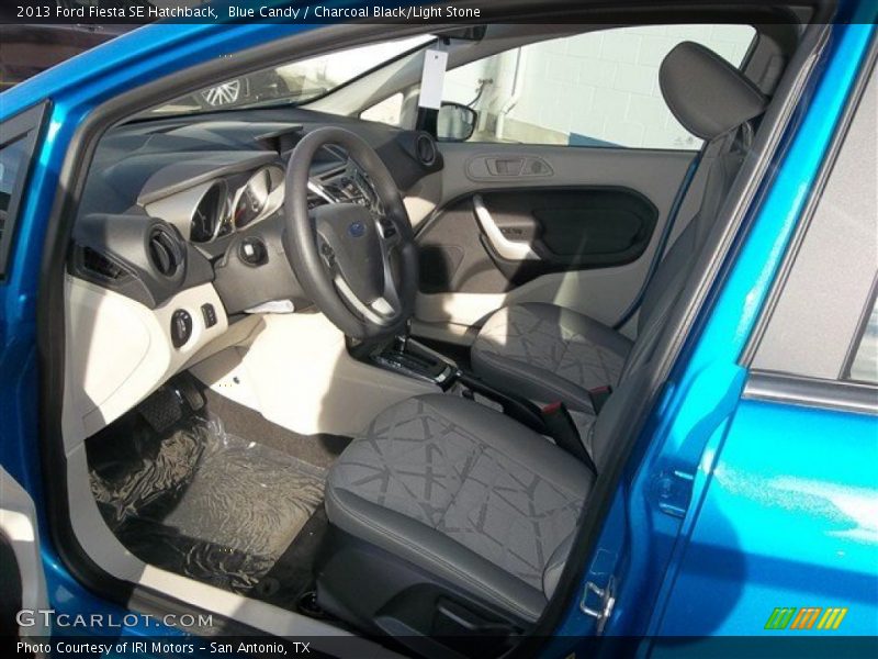 Blue Candy / Charcoal Black/Light Stone 2013 Ford Fiesta SE Hatchback