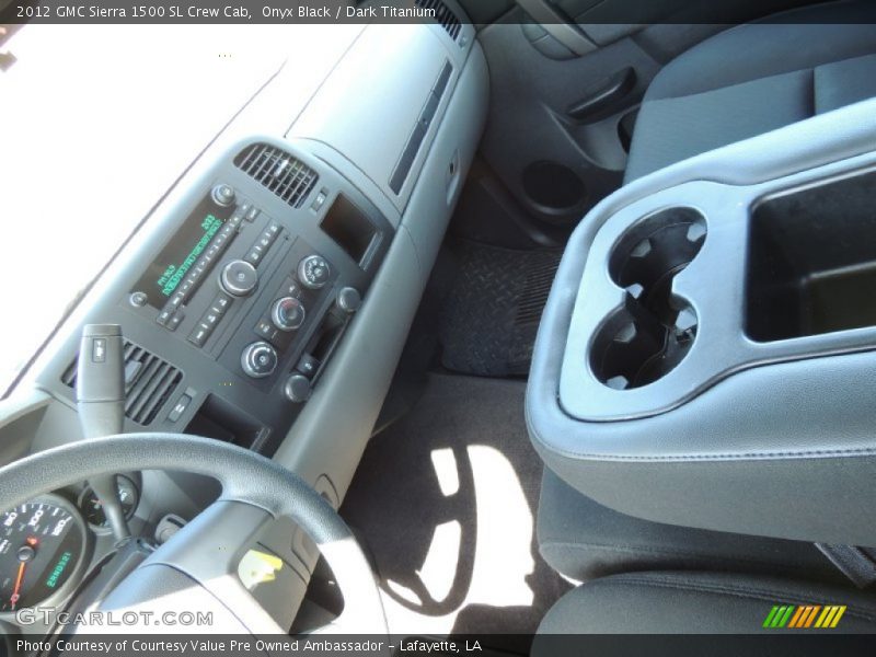 Onyx Black / Dark Titanium 2012 GMC Sierra 1500 SL Crew Cab