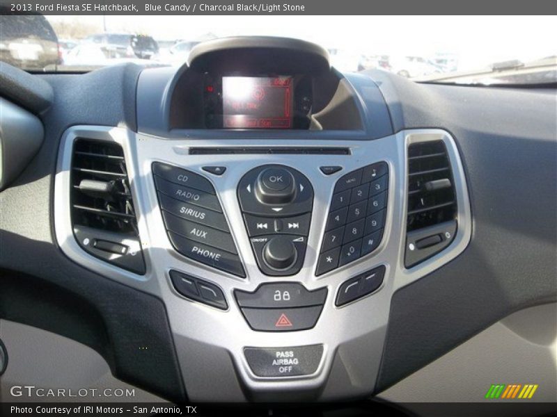 Blue Candy / Charcoal Black/Light Stone 2013 Ford Fiesta SE Hatchback