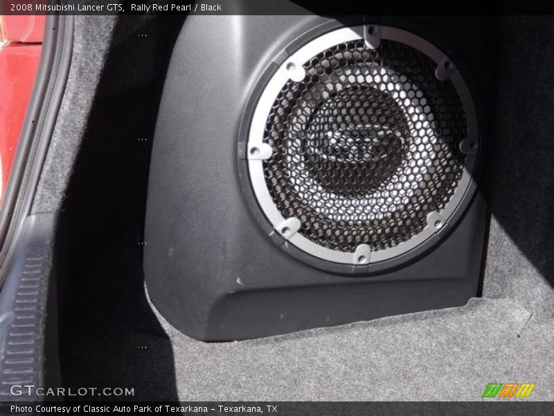 Rally Red Pearl / Black 2008 Mitsubishi Lancer GTS